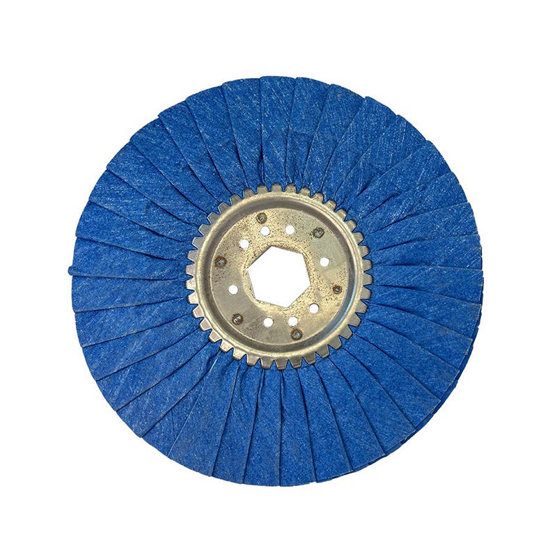 Modré skládací brusné kolečko
